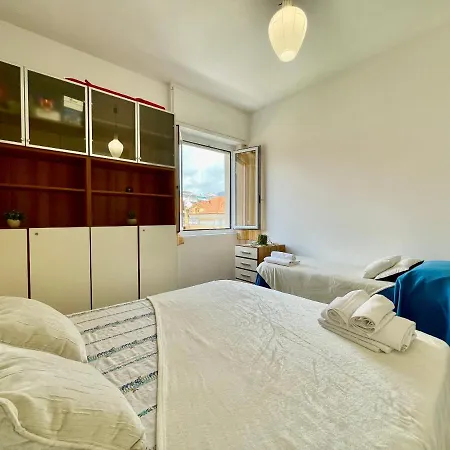 [50 Metri Dal Mare] Trilocale In Centro Con A/c Appartamento